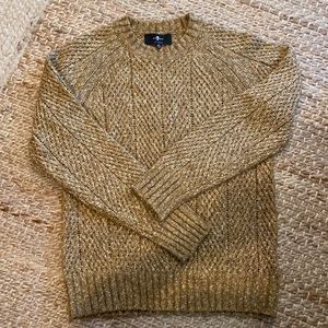 7 for all mankind yellow sweater ✨